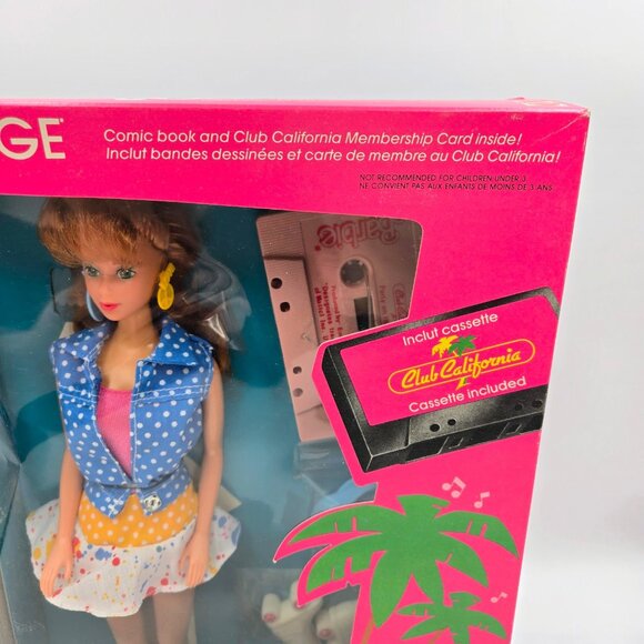 Mattel Canada Barbie Club California Midge Doll With Cassette 1987 NRFB 4442 Rea - Picture 5 of 16